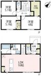 仏向町貸家 西棟の間取り画像