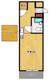 春とひだまりのアメリアの間取り画像