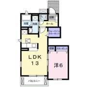 メゾン・アルモニーBの間取り画像