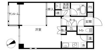 テアトロの間取り画像