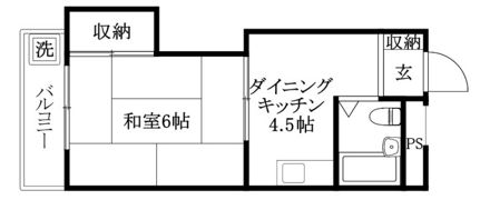 カーサ余戸南の間取り画像