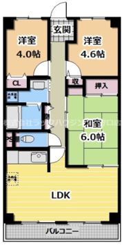 ファミ-ユ菊水の間取り画像