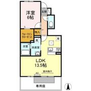 クレセール三谷の間取り画像