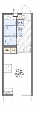 レオパレス小柳町Ⅲの間取り画像