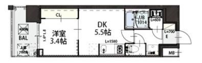 Grand Luceの間取り画像