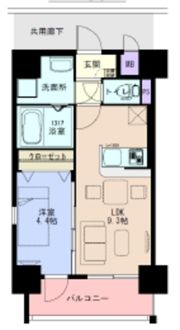 Legend大学通りの間取り画像