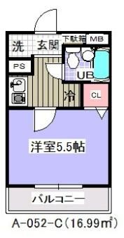 ローズガーデンA52(A-052)の間取り画像