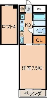 エスポワール本山の間取り画像