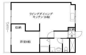 スカイビル生石の間取り画像