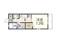 アローラ西広島の間取り画像