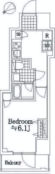 AZEST関内の間取り画像