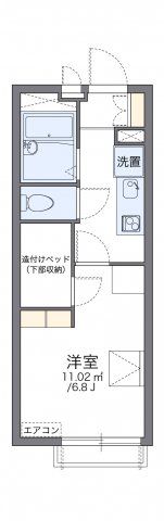 レオパレスSHIMIZU Tの間取り画像