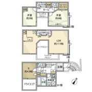 用賀戸建の間取り画像