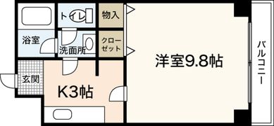 グランドール倭の間取り画像
