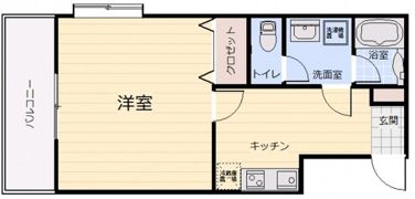 セレブ洋の間取り画像