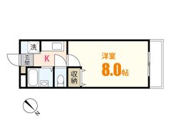 ウイング川内の間取り画像