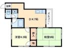 ラフォーレ芳賀の間取り画像