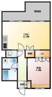 コンフォートレジデンス蓮の間取り画像