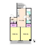 メゾンド中弥2の間取り画像