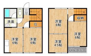 宮岡ハイツの間取り画像