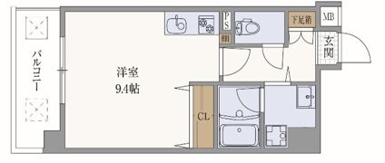 サンクラッソ三ノ宮加納町の間取り画像