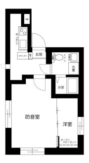 シンフォニア両国の間取り画像