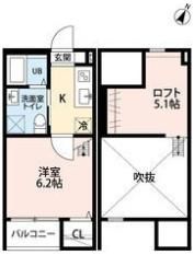アルシオーネ 元郷(アルシオーネモトゴウ)の間取り画像