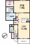 レユシール川内の間取り画像