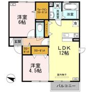 ポンテアルトの間取り画像