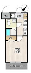 レクシア南瓦町の間取り画像