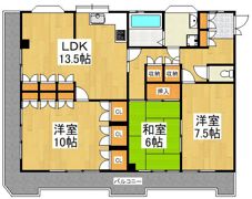 パレ・ソーカルの間取り画像