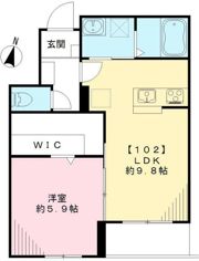 アルム深沢の間取り画像