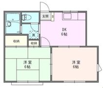 サンライズ船橋の間取り画像
