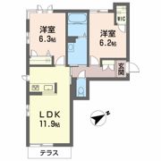 ベレオクレーヴ住吉の間取り画像