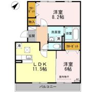 シャン・ヴィラージュの間取り画像