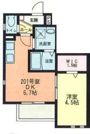 スリジエ港南中央の間取り画像