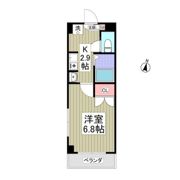 ライジングシティ中丸子の間取り画像