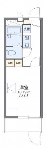 レオパレス東中島の間取り画像