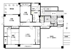 ヴィラ弥生町の間取り画像