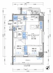 ラティエラ横濱大通り公園の間取り画像