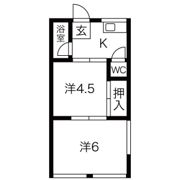 白菊荘の間取り画像