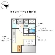 リバパレス靭公園の間取り画像