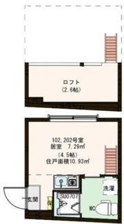 ハーモニーテラス南小岩Ⅳの間取り画像