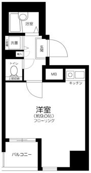 エスコート神田岩本町の間取り画像