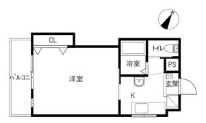 シー･ナッツⅡの間取り画像