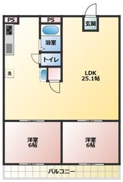 ビューテラスの間取り画像