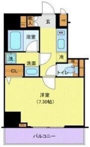 MAXIV浅草の間取り画像