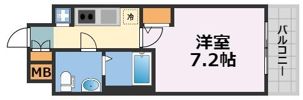 エグゼ大阪DOME CITYグレイスの間取り画像