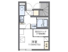 レオパレスRINDENの間取り画像