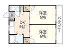クイーンヤード長束の間取り画像